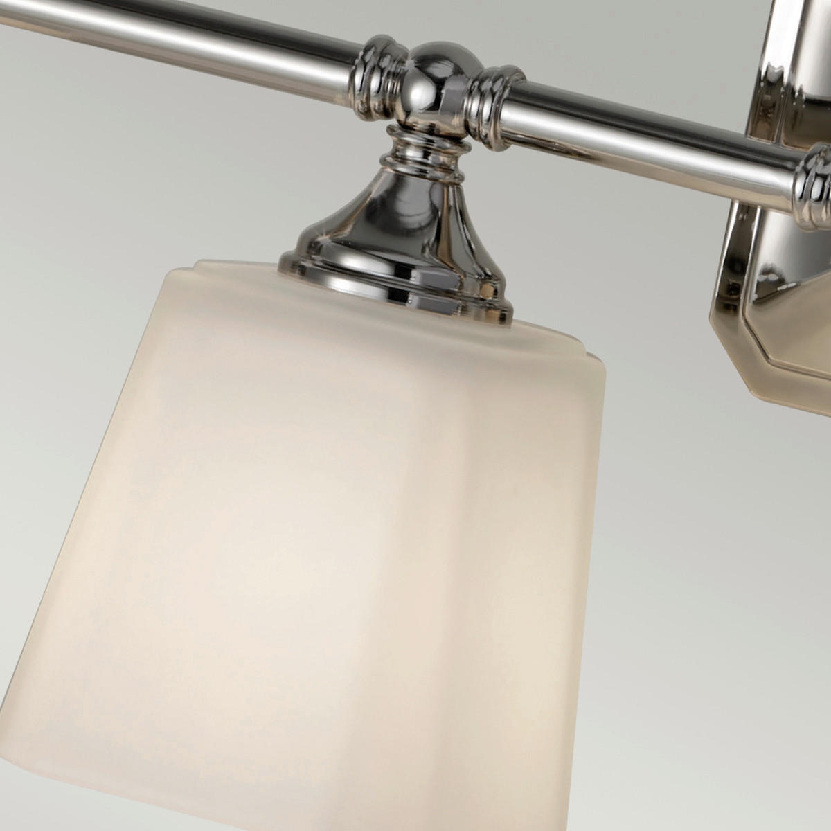 BADEZIMMER-WANDLEUCHTE - Chromfarben, Konventionell, Glas/Metall (76.2/25.7/15.2cm) - Elstead Lighting