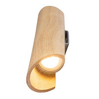 LED-WANDLEUCHTE 50/8/9 cm   - Natur, Holz (50/8/9cm) - Waldwelt