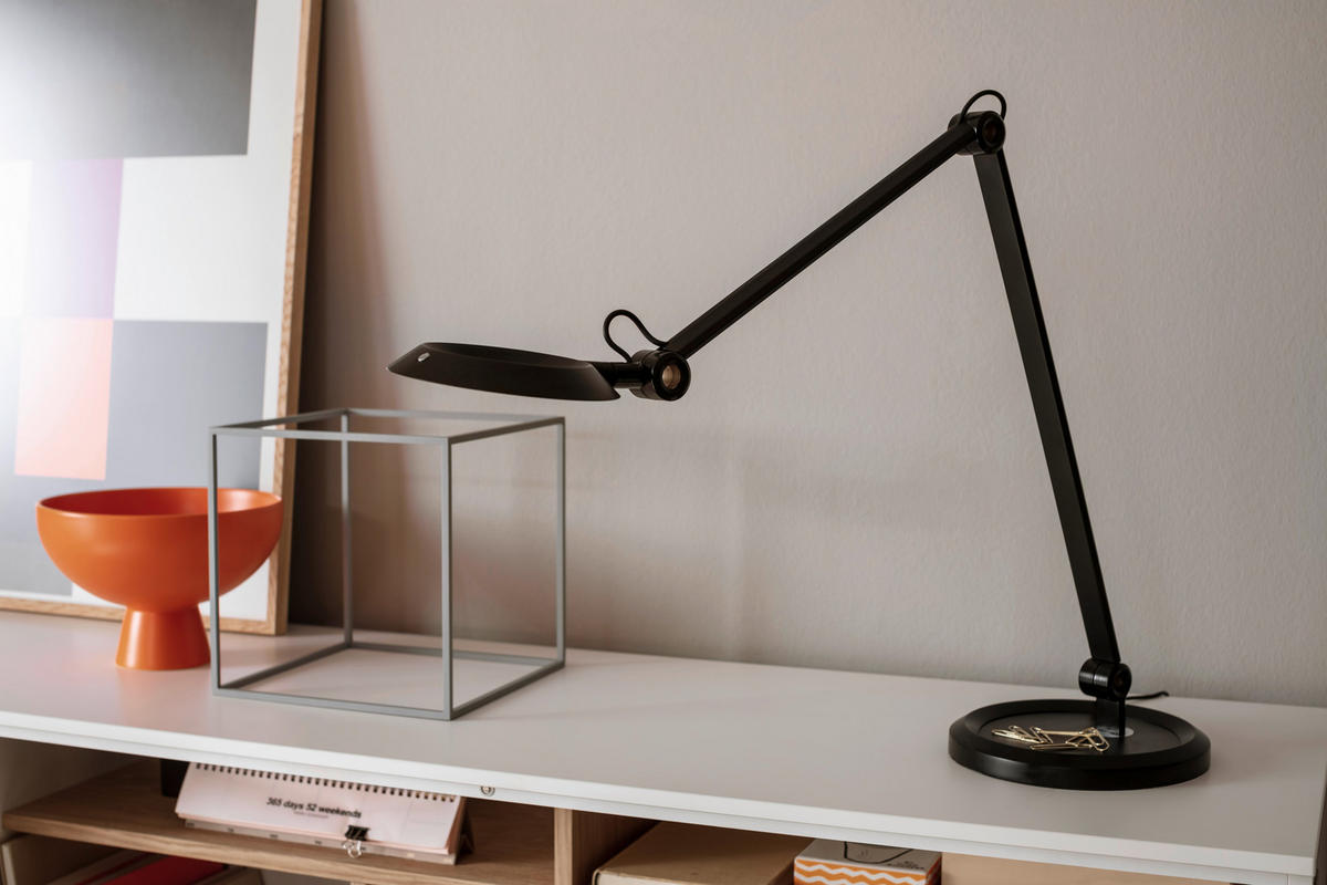 LED-TISCHLEUCHTE 20/65 cm   - Schwarz, Basics, Metall (20/65cm) - Schöner Wohnen