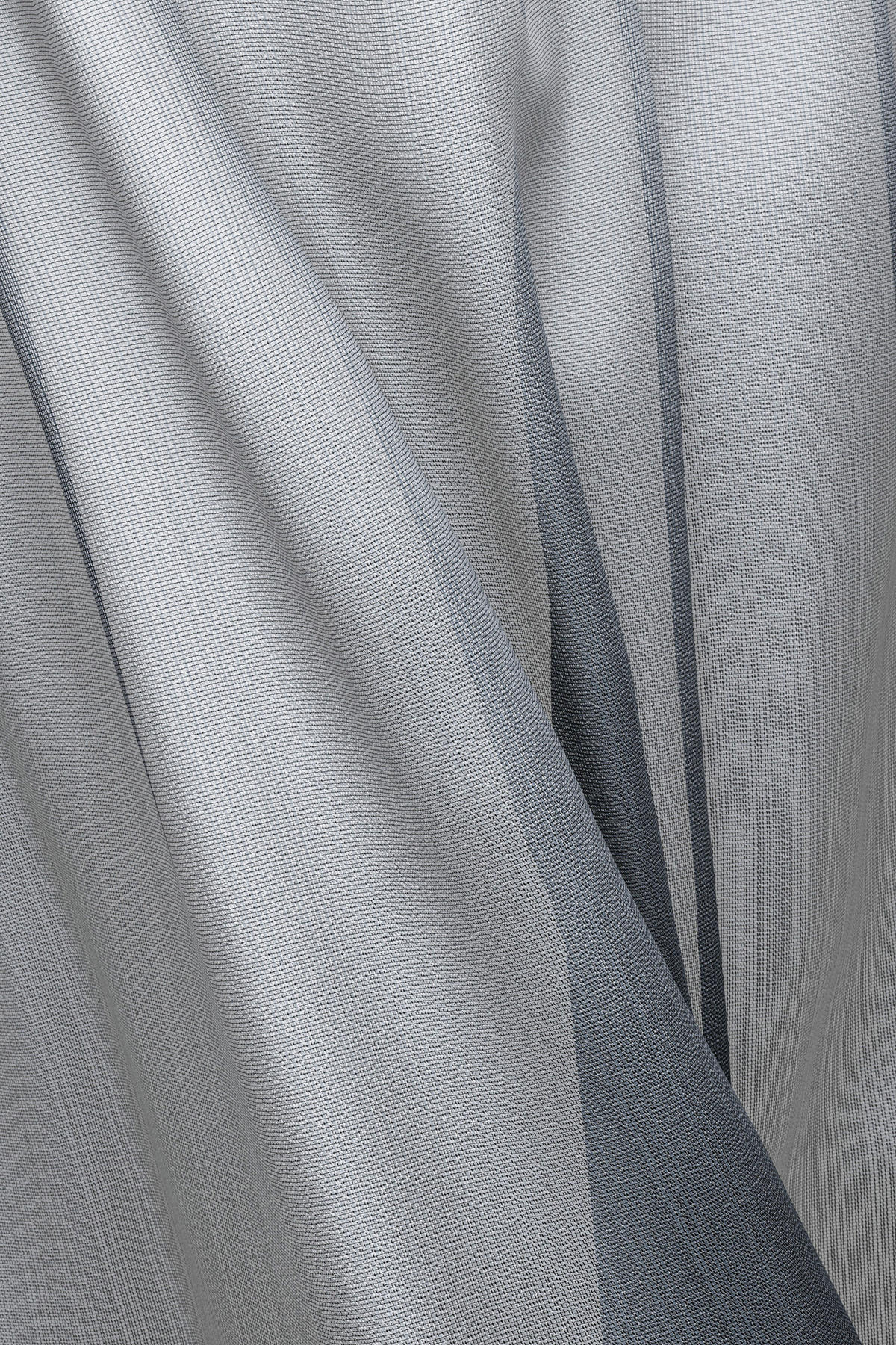 FERTIGVORHANG halbtransparent  - Silberfarben, Basics, Textil (140/245cm) - Fuggerhaus