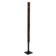 LED-STEHLEUCHTE Oxira 18/140 cm  - Multicolor/Schwarz, Design, Kunststoff/Metall (18/140cm) - Dieter Knoll