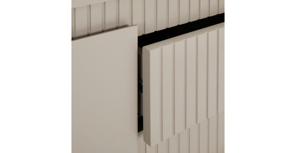 LOWBOARD  in 160/57/40 cm  - Kaschmir, Design, Holzwerkstoff/Metall (160/57/40cm) - Xora