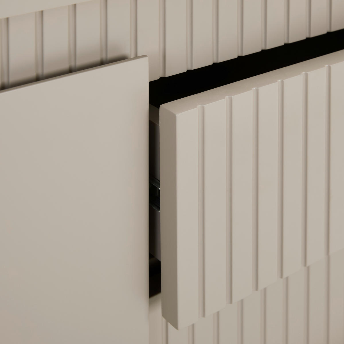 LOWBOARD  in 160/57/40 cm  - Kaschmir, Design, Holzwerkstoff/Metall (160/57/40cm) - Xora