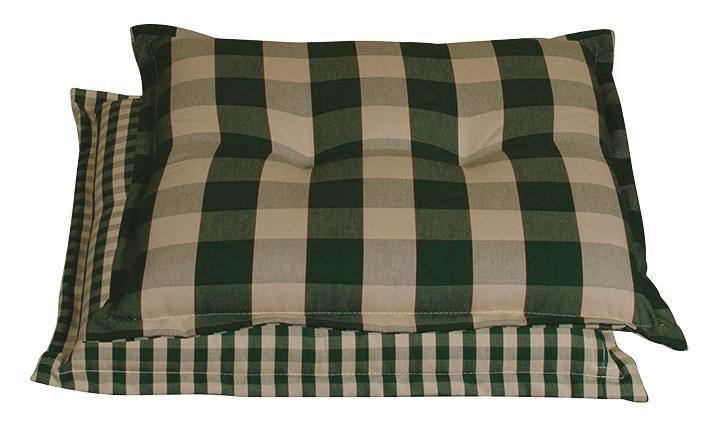 SITZKISSEN  - Beige/Grün, LIFESTYLE, Textil (50/9/50cm)