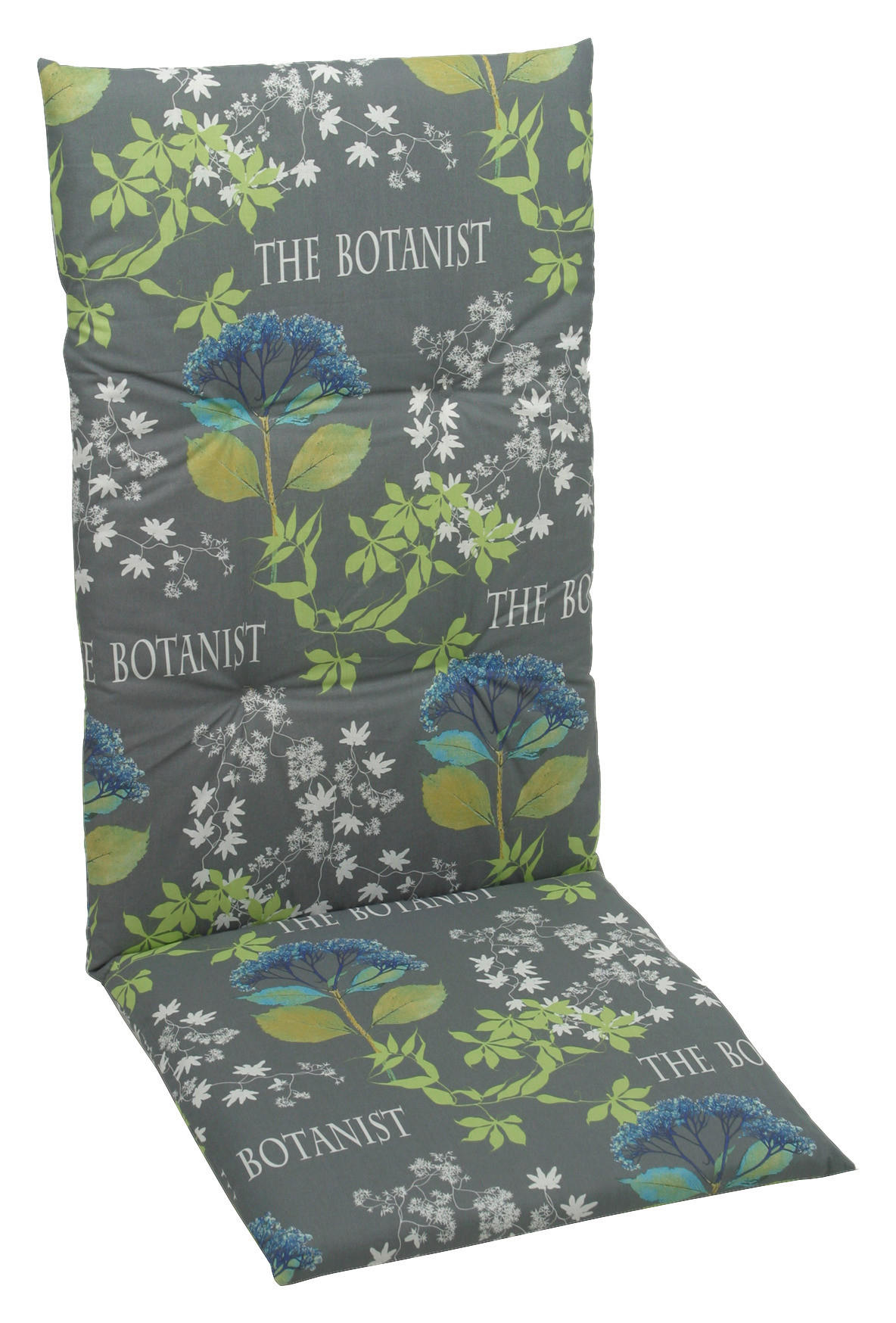 JASTUK ZA STOLICU  48/5/118 cm    - siva/zelena, Design, tekstil (48/5/118cm) - Ambia Garden