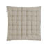 SITZKISSEN Grau 40/40/3 cm - Grau, Basics, Textil (40/40/3cm) - LINUM