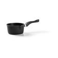 STIELKASSEROLLE Turin 1,1 L  - Edelstahlfarben/Schwarz, KONVENTIONELL, Kunststoff/Metall (16/8,5cm) - Homeware Profession.