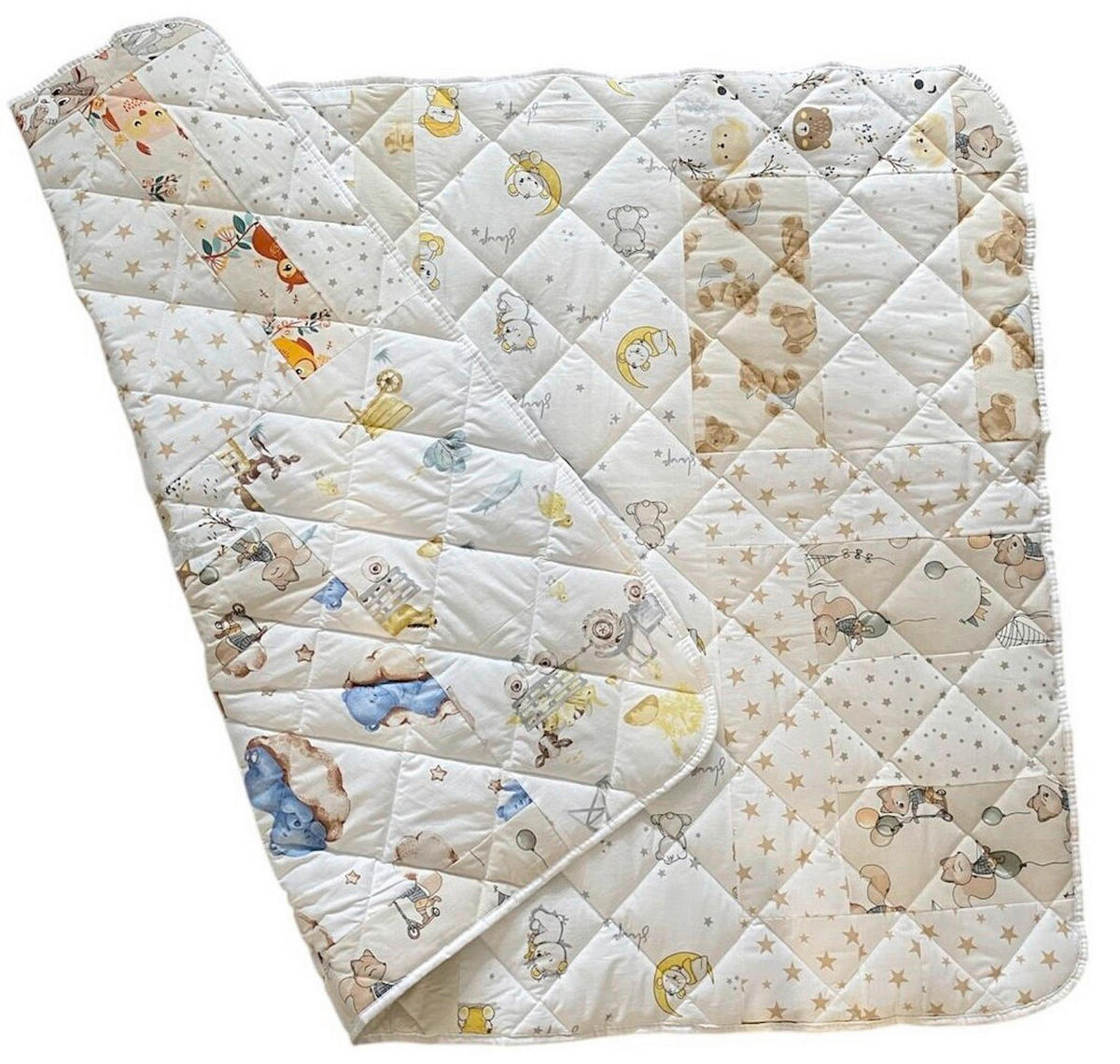 OTROŠKA ODEJA   100/2/135 cm        prešito   - večbarvno, Basics, umetna masa/tekstil (100/2/135cm)