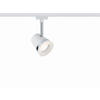 SCHIENENSYSTEM-STRAHLER URail 18/9 cm   - Chromfarben/Weiß, Design, Metall (18/9cm) - Paulmann