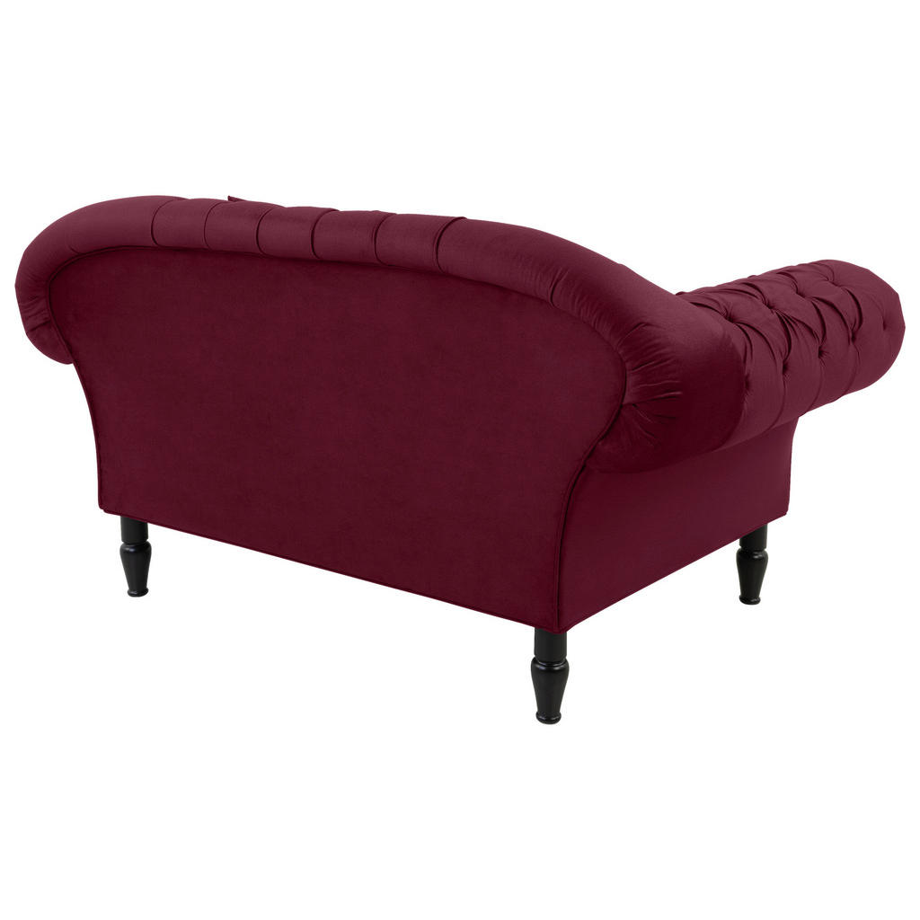 Thumbnail - Mid.you Xxl-Sessel, Rot, Textil, Buche, vollmassiv, Füllung: Silikon, Schaumstoffflocken, 180x94x103 cm, Made in EU, Woh...