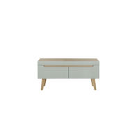 LOWBOARD  in 107/50/40 cm  - Eichefarben/Grün, Design, Holzwerkstoff (107/50/40cm) - MID.YOU