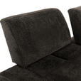 SCHLAFSOFA Chenille Anthrazit  - Anthrazit/Schwarz, KONVENTIONELL, Kunststoff/Textil (235-255/80/116-138cm) - Carryhome