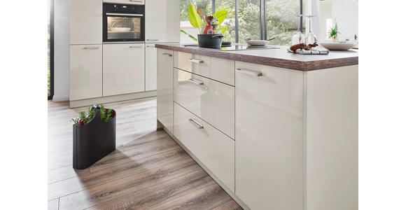 EINBAUKÜCHE - Grau, Design, Holzwerkstoff - Dieter Knoll