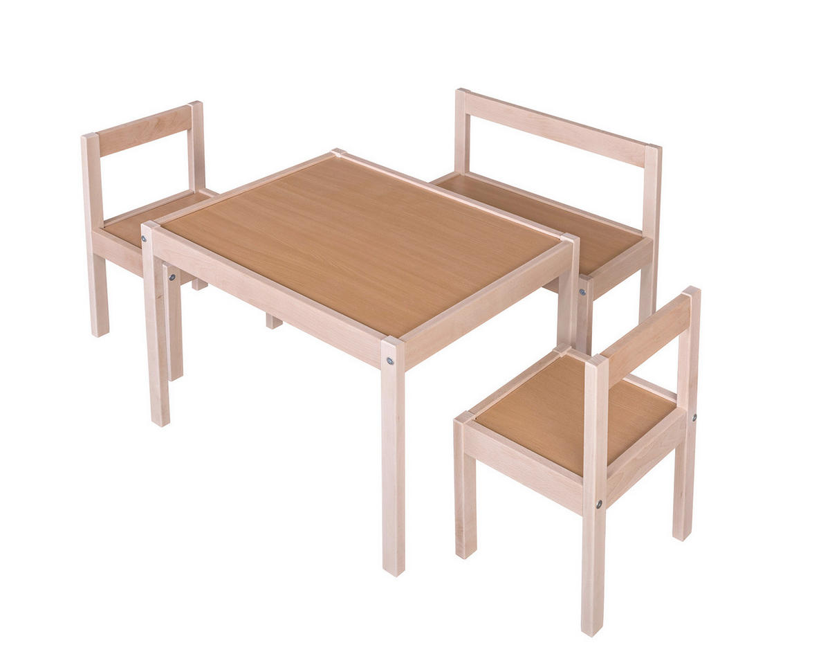 DETSKÁ SEDACIA ZOSTAVA jadrový buk - jadrový buk, Basics, drevo - My Baby Lou