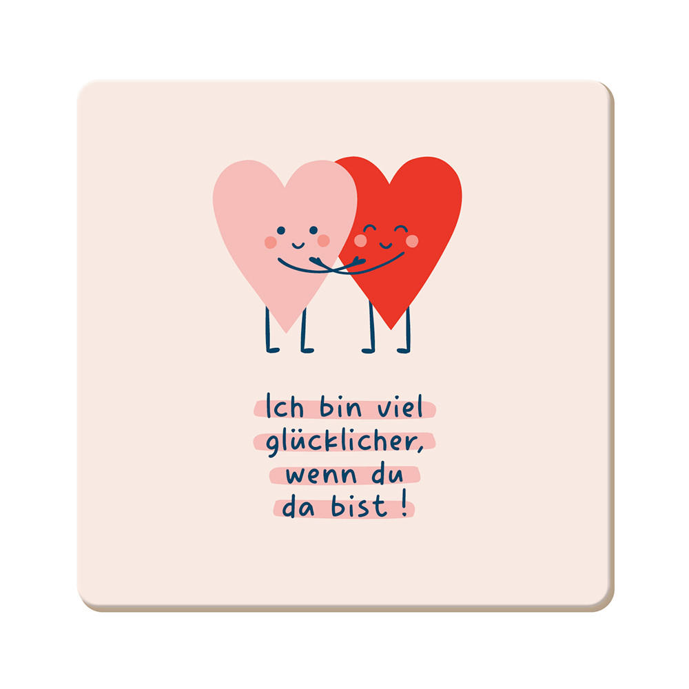 UNTERSETZER Holz Multicolor 9.5/9.5 cm  - Multicolor, Basics, Holz (9.5/9.5cm)