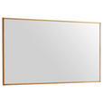 WANDSPIEGEL 125/70/2 cm  - Eichefarben, Natur, Glas/Holz (125/70/2cm) - Waldwelt