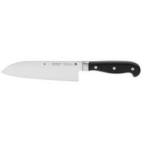 SANTOKUMESSER Spitzenklasse Plus Edelstahl 32 cm  - Edelstahlfarben/Schwarz, Design, Kunststoff/Metall (32cm) - WMF
