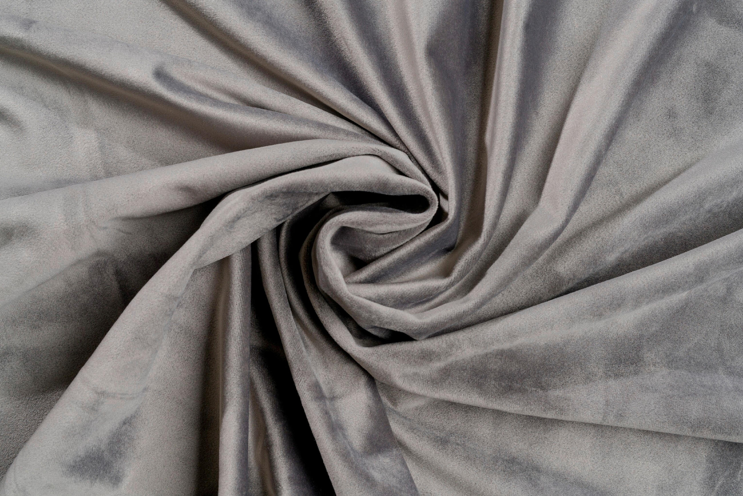 Draperie Opacă black-out (nu permite trecerea luminii)  - gri închis, Basics, textil (210/260cm)