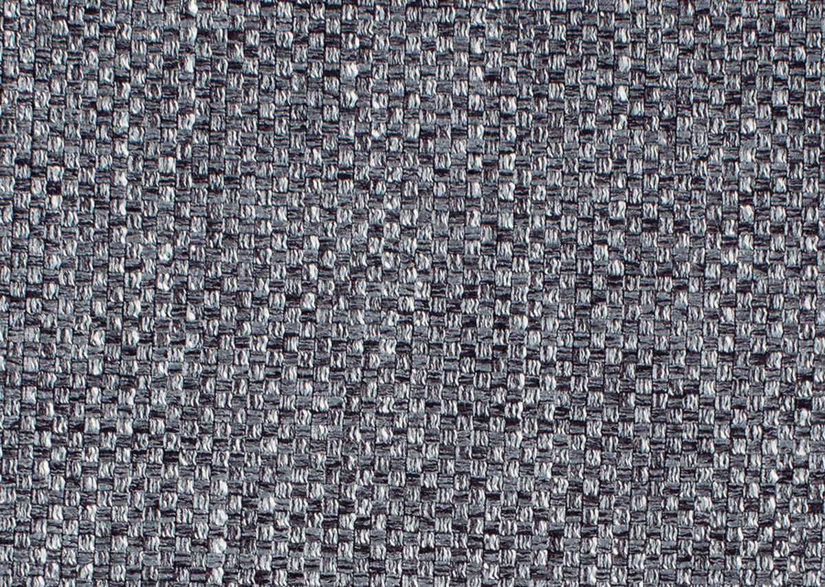 HÖRNSOFFA i flatväv blå  - blå/svart, Modern, metall/textil (227/203cm) - Beldomo System