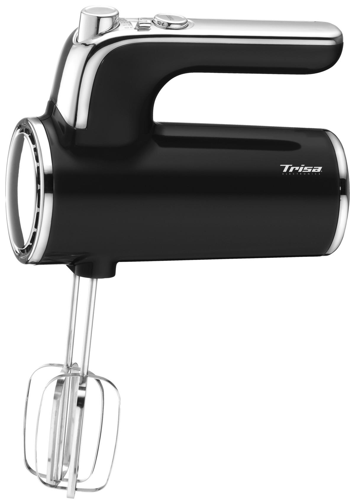 HANDMIXER  - Schwarz, Basics, Kunststoff (20.6/10/20cm) - Trisa Electronics