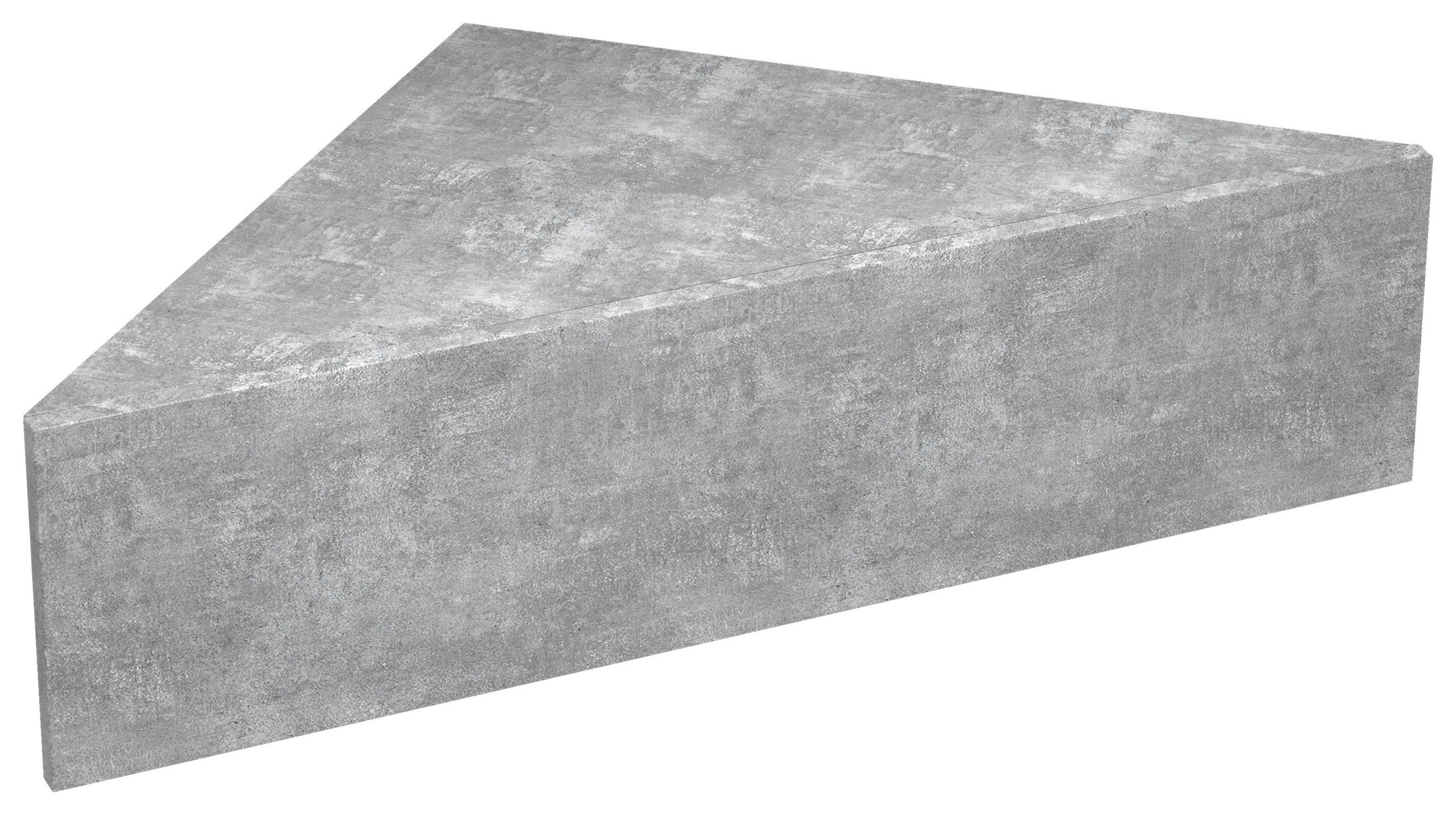 NACHTKÄSTCHEN 60/15/42,4 cm  in Grau  - Grau, MODERN, Holzwerkstoff (60/15/42,4cm) - MID.YOU