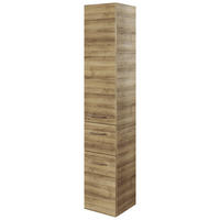 HOCHSCHRANK 30/168/33 cm  - Chromfarben/Eichefarben, KONVENTIONELL, Glas/Holzwerkstoff (30/168/33cm) - Pelipal