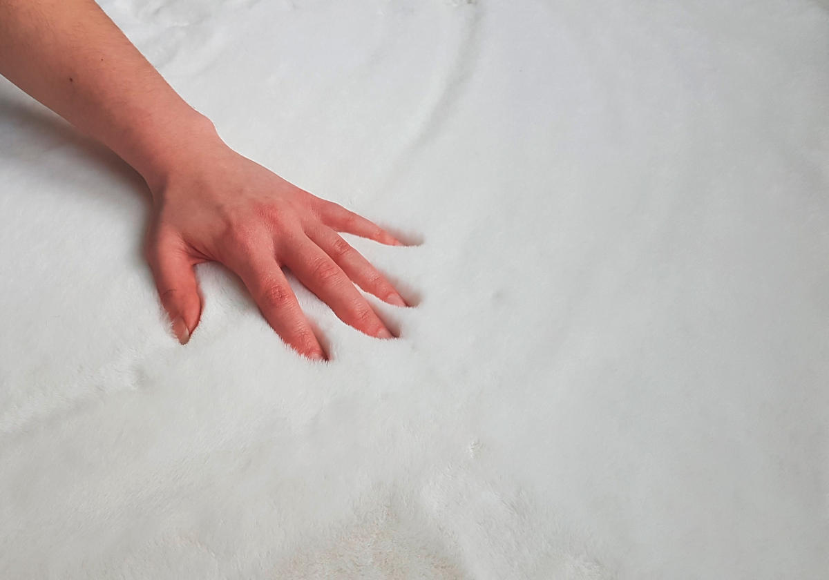 BADTEPPICH Weiß 60/90 cm  - Weiß, Basics, Textil (60/90cm) - Schöner Wohnen