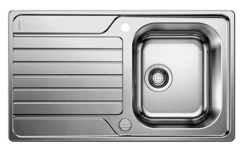 SPÜLE 523378  - Edelstahlfarben, Basics, Metall (86/19,5/50cm) - Blanco