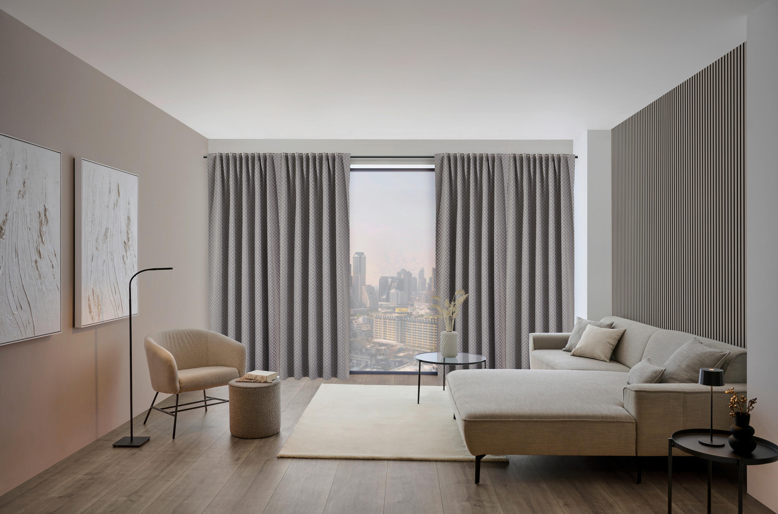 FERTIGVORHANG blickdicht 140/245 cm - Grau, KONVENTIONELL, Textil (140/245cm) - Dieter Knoll