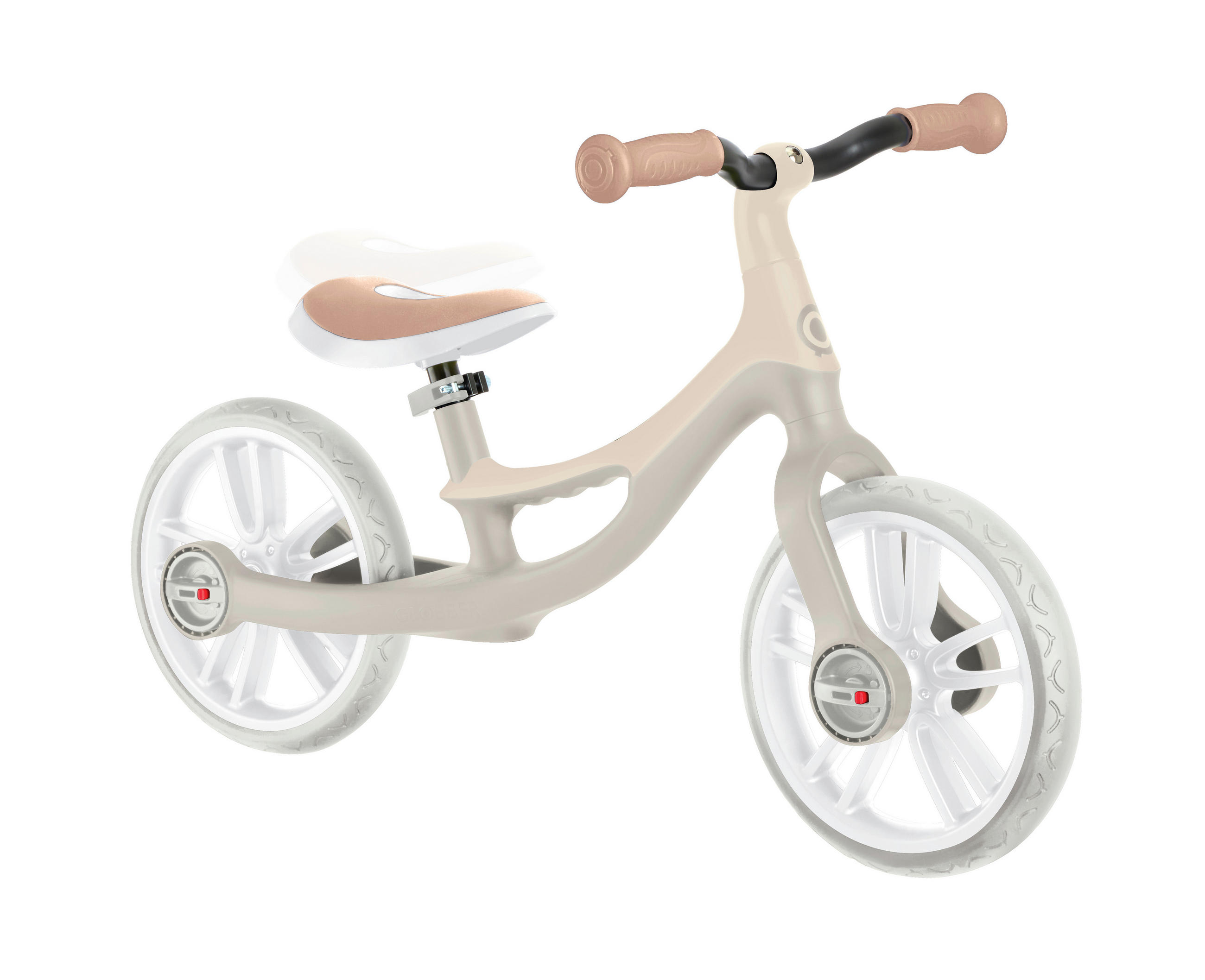 LAUFRAD GO BIKE ELITE  - Taupe, Basics, Kunststoff (79/42/48cm) - GLOBBER