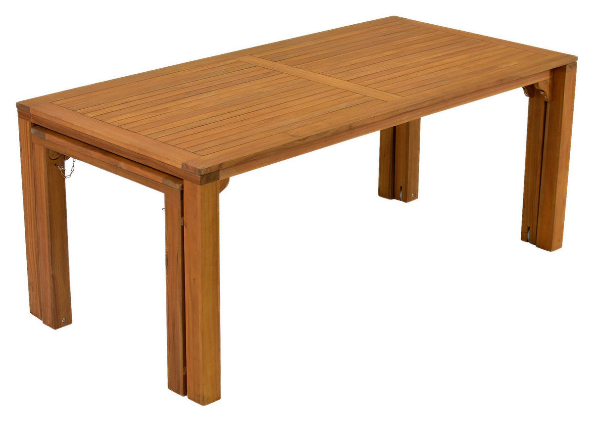 GARTENSET Akazie massiv  - Naturfarben, MODERN, Holz - Gardenson