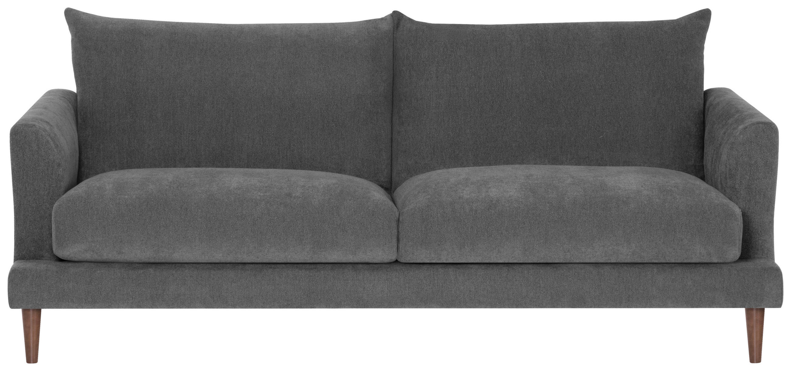 Thumbnail - Mid.you 3-Sitzer-Sofa, Grau, Textil, Birke, massiv, Füllung: Schaumstoff, Polyethersulfon (PES),Schaumstoff, Polyethersu...