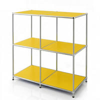 SIDEBOARD Concept Epure MK-027 78/82/40 cm  - Gelb, Basics, Metall (78/82/40cm) - Floordirekt