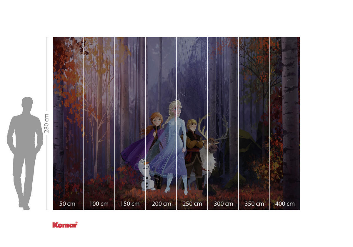 FOTOTAPET 400/280 cm  - multicolor, Trend, papper (400/280cm)