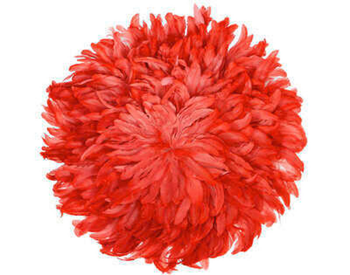 WANDDEKO Textil  - Rot, Basics, Textil (50cm) - Light & Living