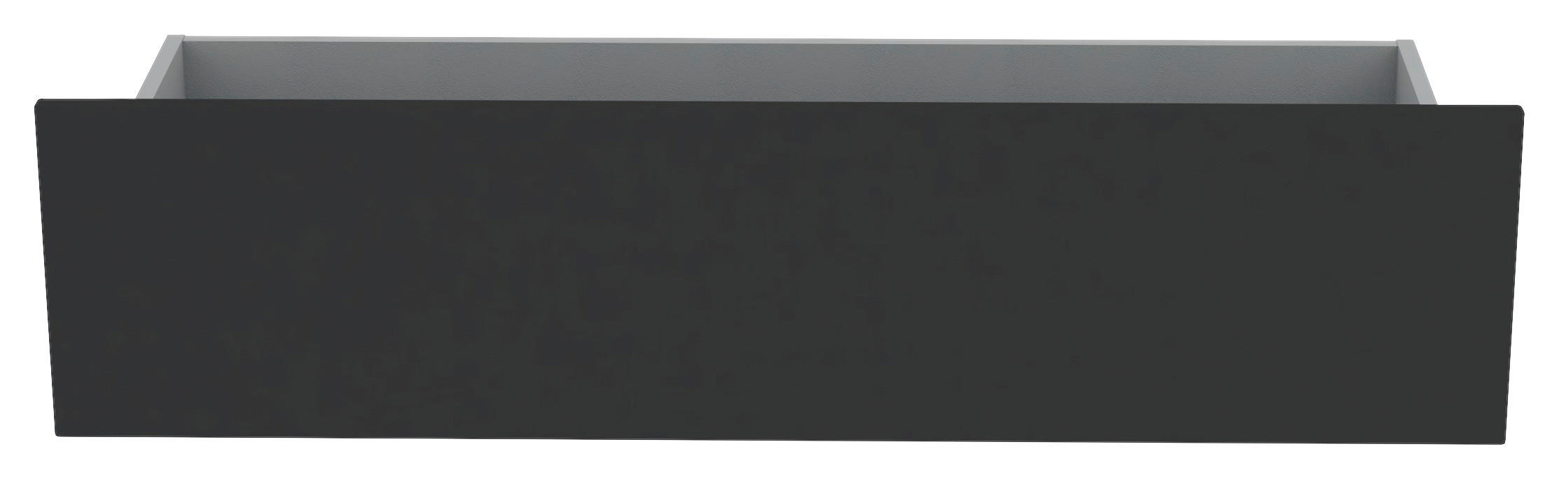 SCHUBLADE 91/22/37 cm   - Anthrazit, KONVENTIONELL, Holzwerkstoff (91/22/37cm) - Hom`in