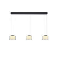 HÄNGELEUCHTE  - Anthrazit, Design, Metall (123cm) - Bankamp