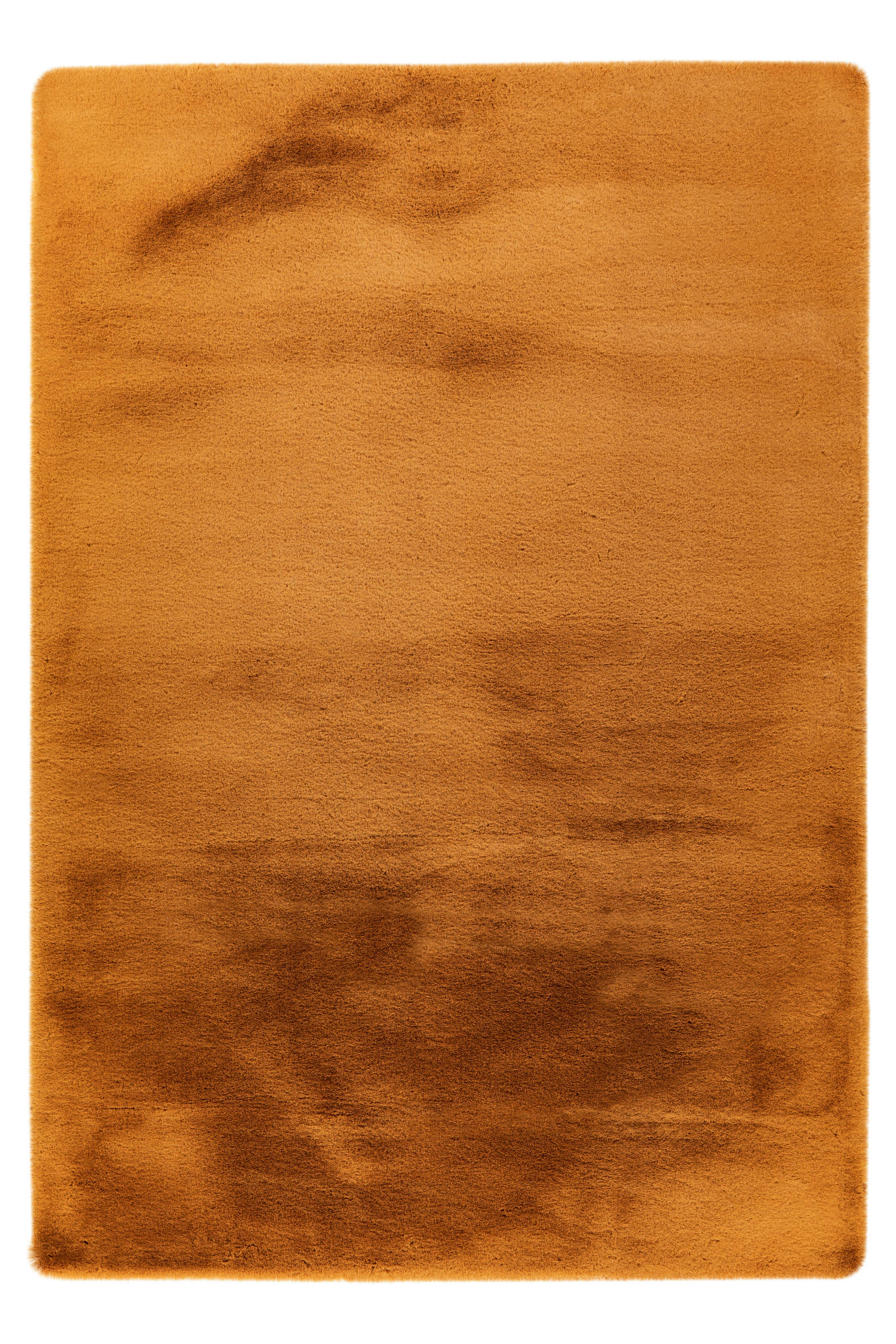 HOSSZÚ SZÁLÚ SZŐNYEG   - borostyánszínű, Basics, textil (80/150/3,9cm)