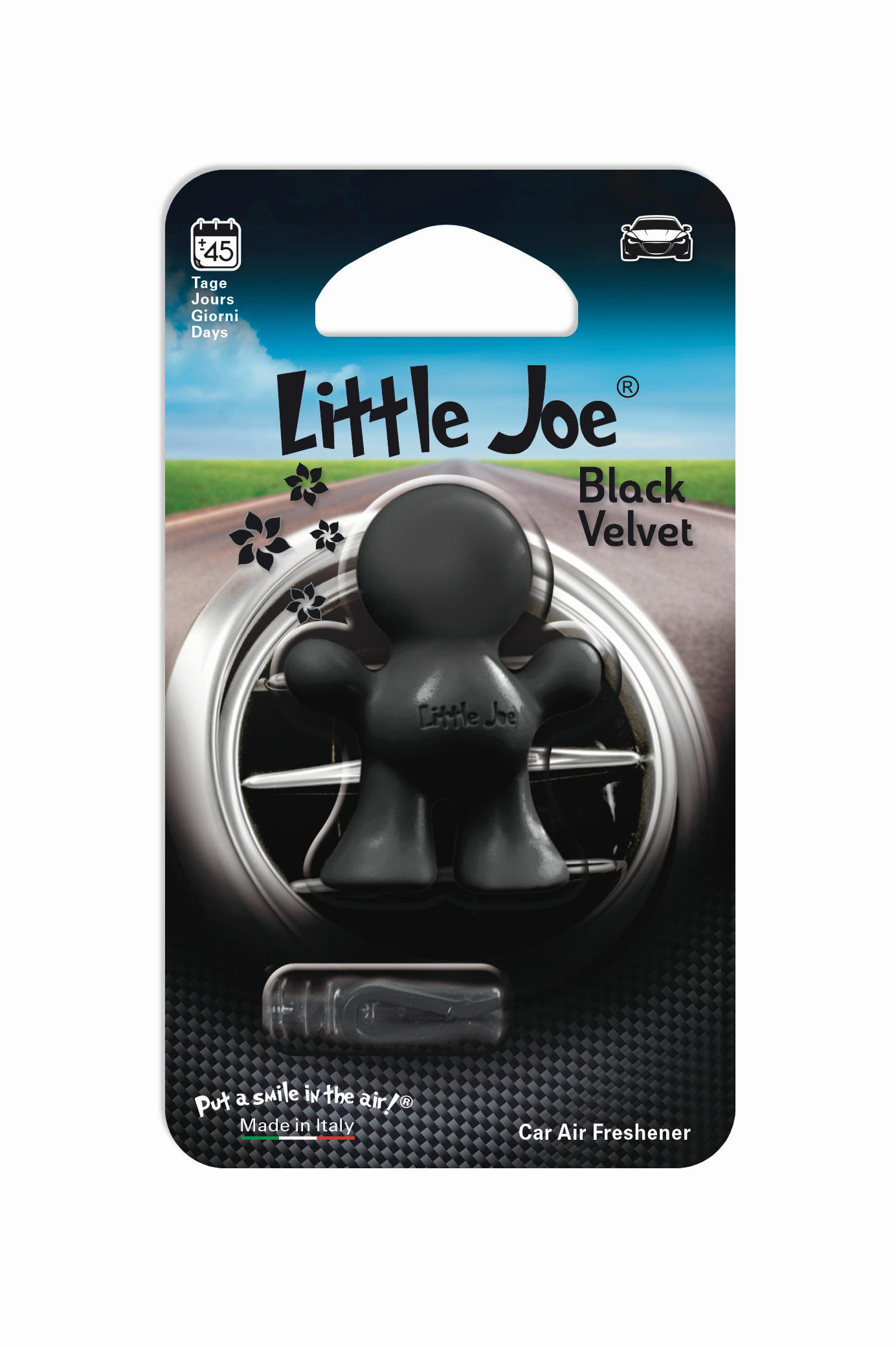 Lufterfrischer Auto Little Joe Clip Black Velvet Duft 1 Stk