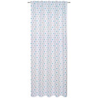 KOMBINOVANA ZAVESA višebojna, bela - bela/višebojna, Osnovno, tekstil (135/245cm) - Ben'n'jen