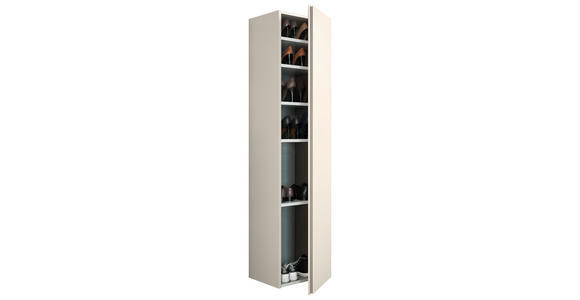 GARDEROBENSCHRANK 40/165/33 cm  - Sandfarben, Design, Holzwerkstoff (40/165/33cm) - Moderano