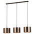 Hängeleuchte - Braun/Kupferfarben, Basics, Kunststoff/Metall (25/110/103cm) Hängeleuchte - Braun/Kupferfarben, Basics, Kunststoff/Metall (25/110/103cm)