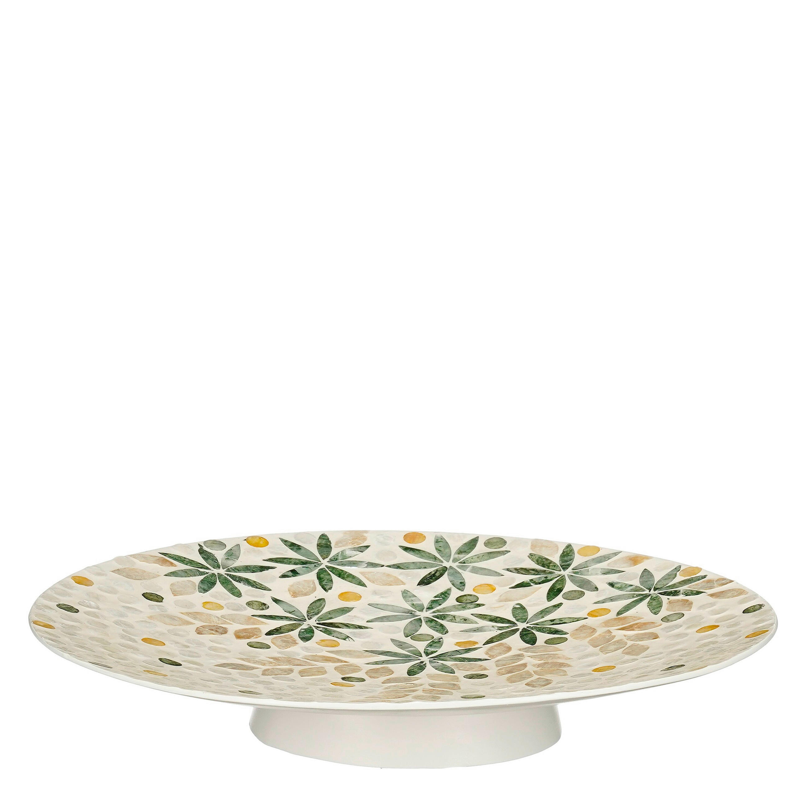 UKRASNI TANJIR             - zelena, Osnovno, karton (44/44/8cm)