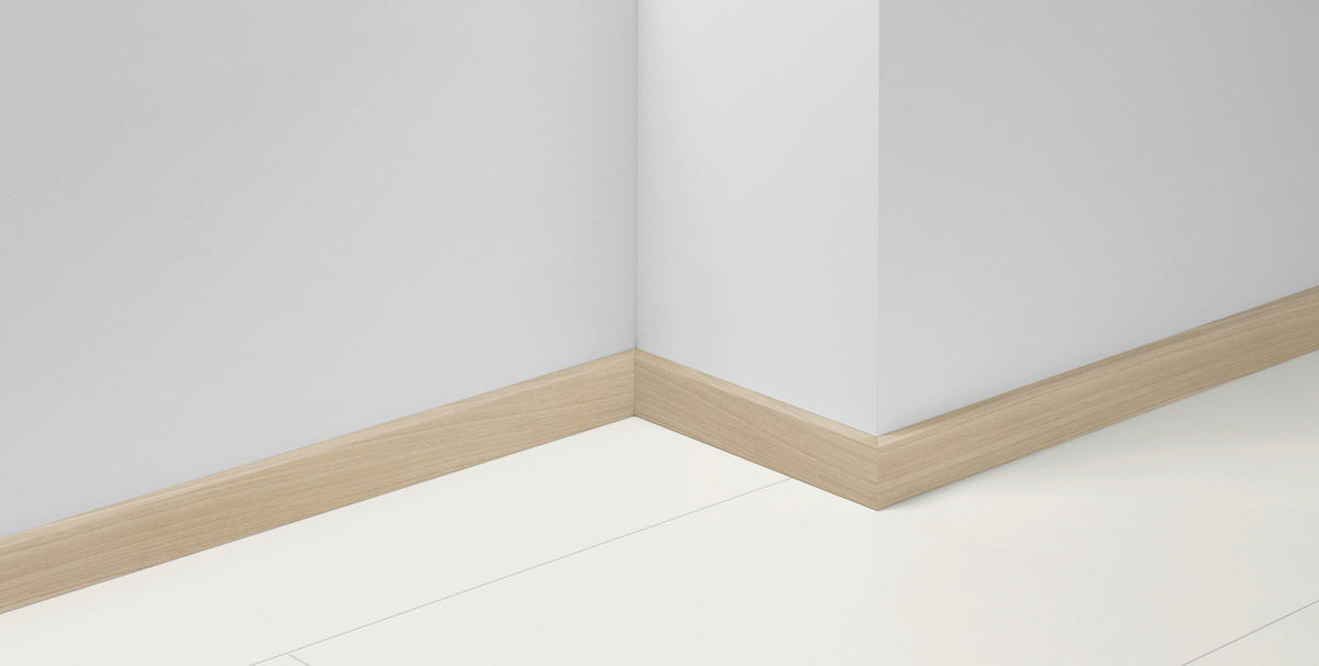 SOCKELLEISTE - Hellbraun/Eichefarben, Basics, Holz (220/1,6/5,0cm) - Parador