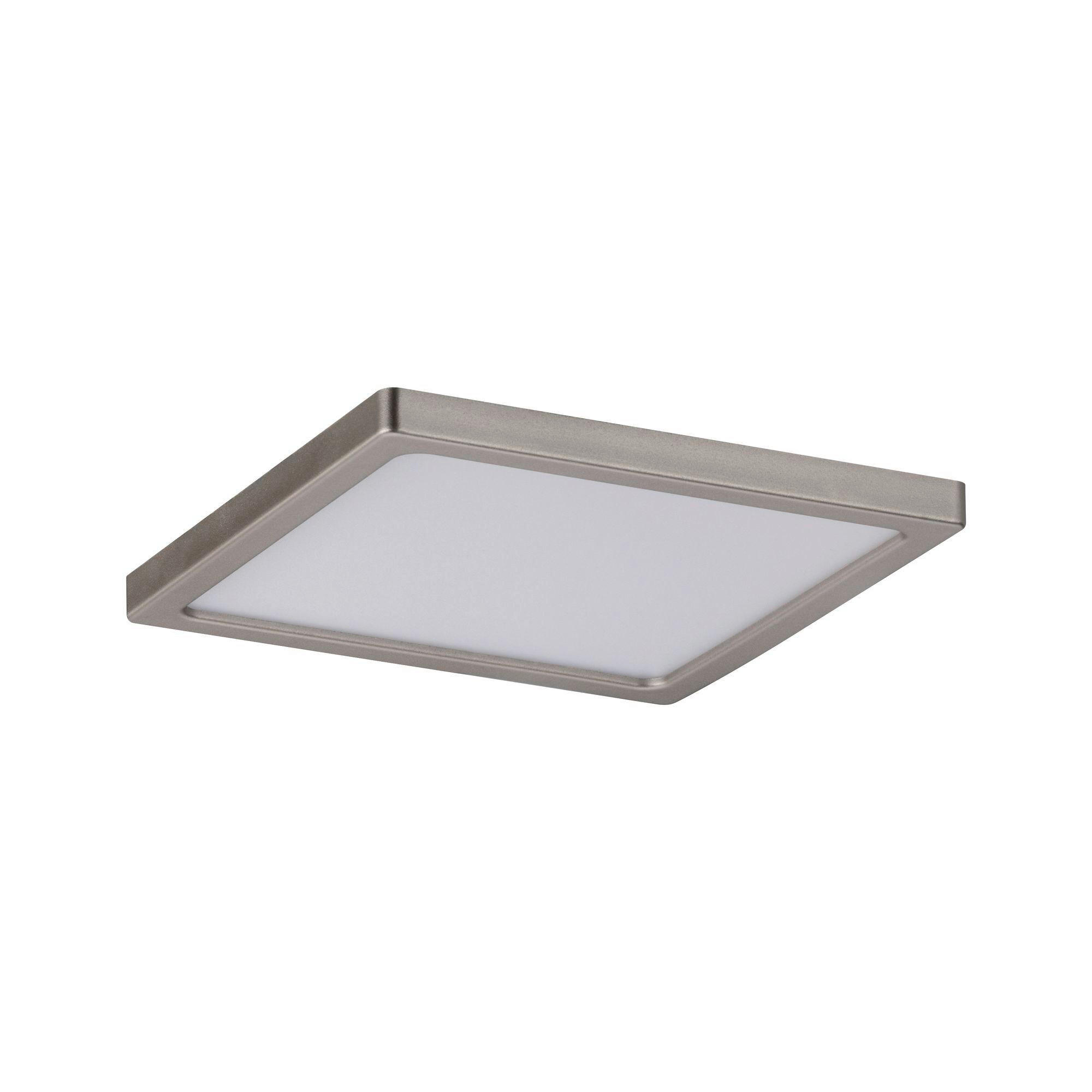 LED-PANEEL 12/12/1 cm  - Nickelfarben, Basics, Kunststoff (12/12/1cm) - Paulmann