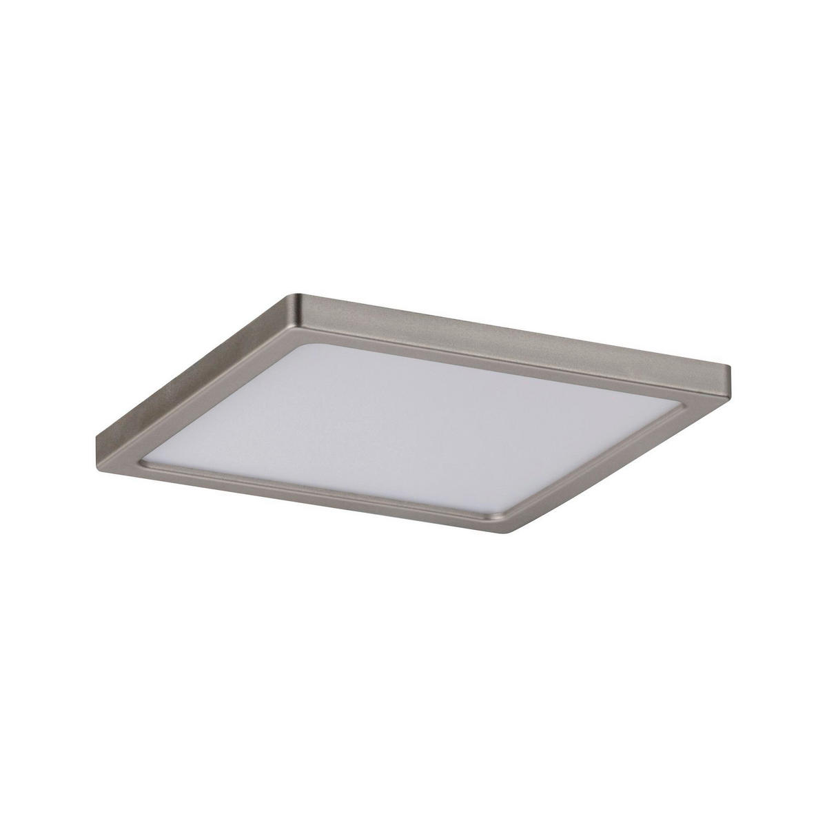 LED-PANEEL 92940 12/12/1 cm   - Nickelfarben, Basics, Kunststoff (12/12/1cm) - Paulmann