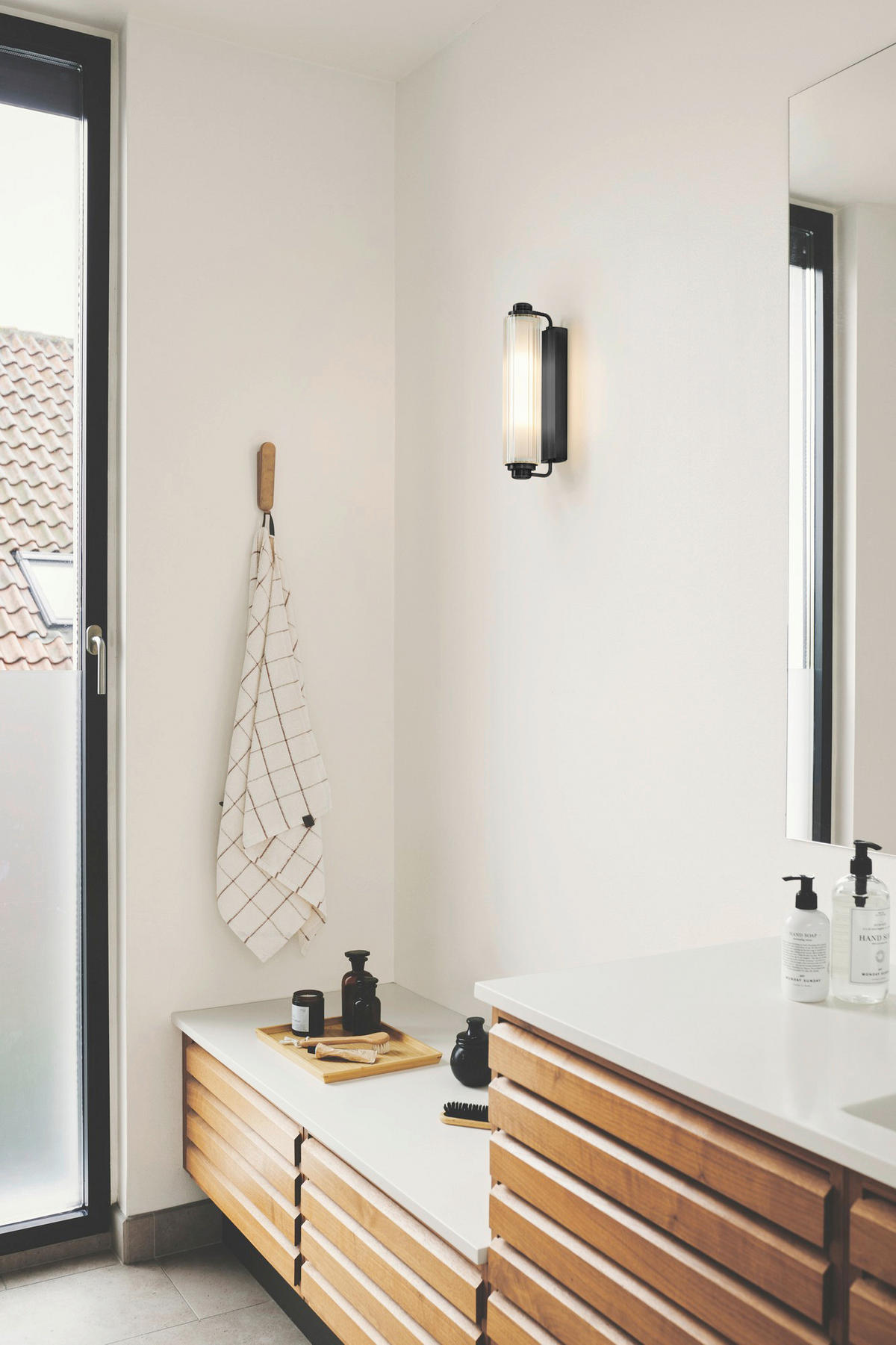 WANDLEUCHTE Nimal 7/35 cm  - Schwarz, Design, Kunststoff (7/35cm) - Nordlux