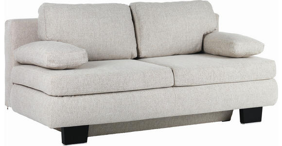 SCHLAFSOFA in Webstoff Naturfarben - Wengefarben/Naturfarben, KONVENTIONELL, Holz/Textil (203/94/100cm) - Novel