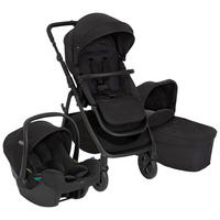 KINDERWAGENSET Near2Me DLX 3in1  - Schwarz, Basics, Textil/Metall (95/62,7/120cm) - Graco