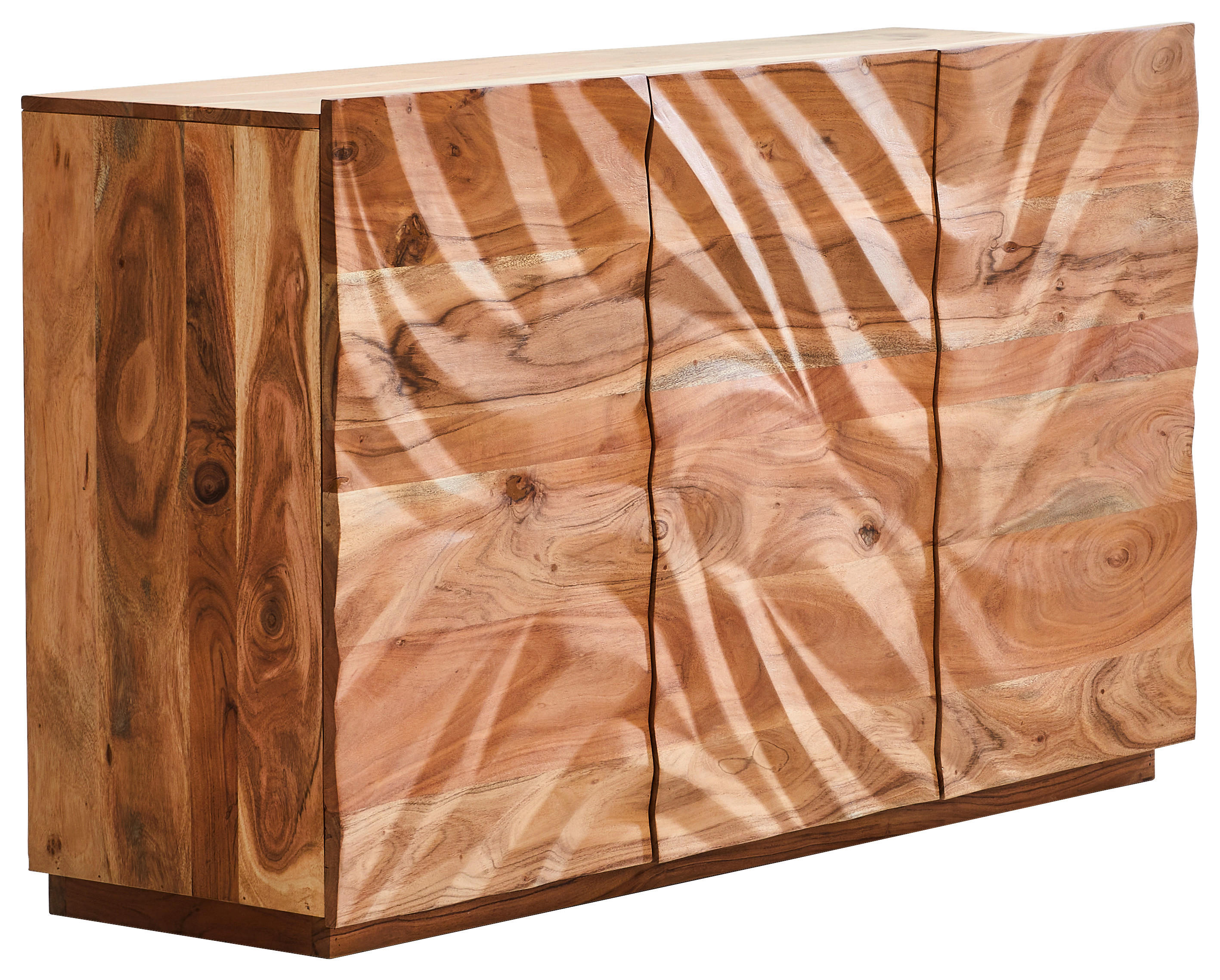 SIDEBOARD 150/90/45 cm  - naturfärgad, Natur, trämaterial/trä (150/90/45cm) - MID.YOU